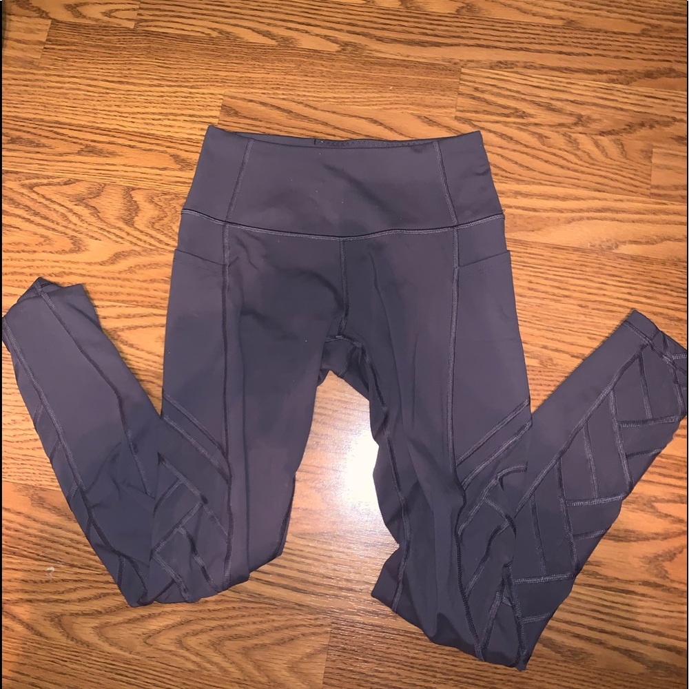 purple/grey VSX leggings